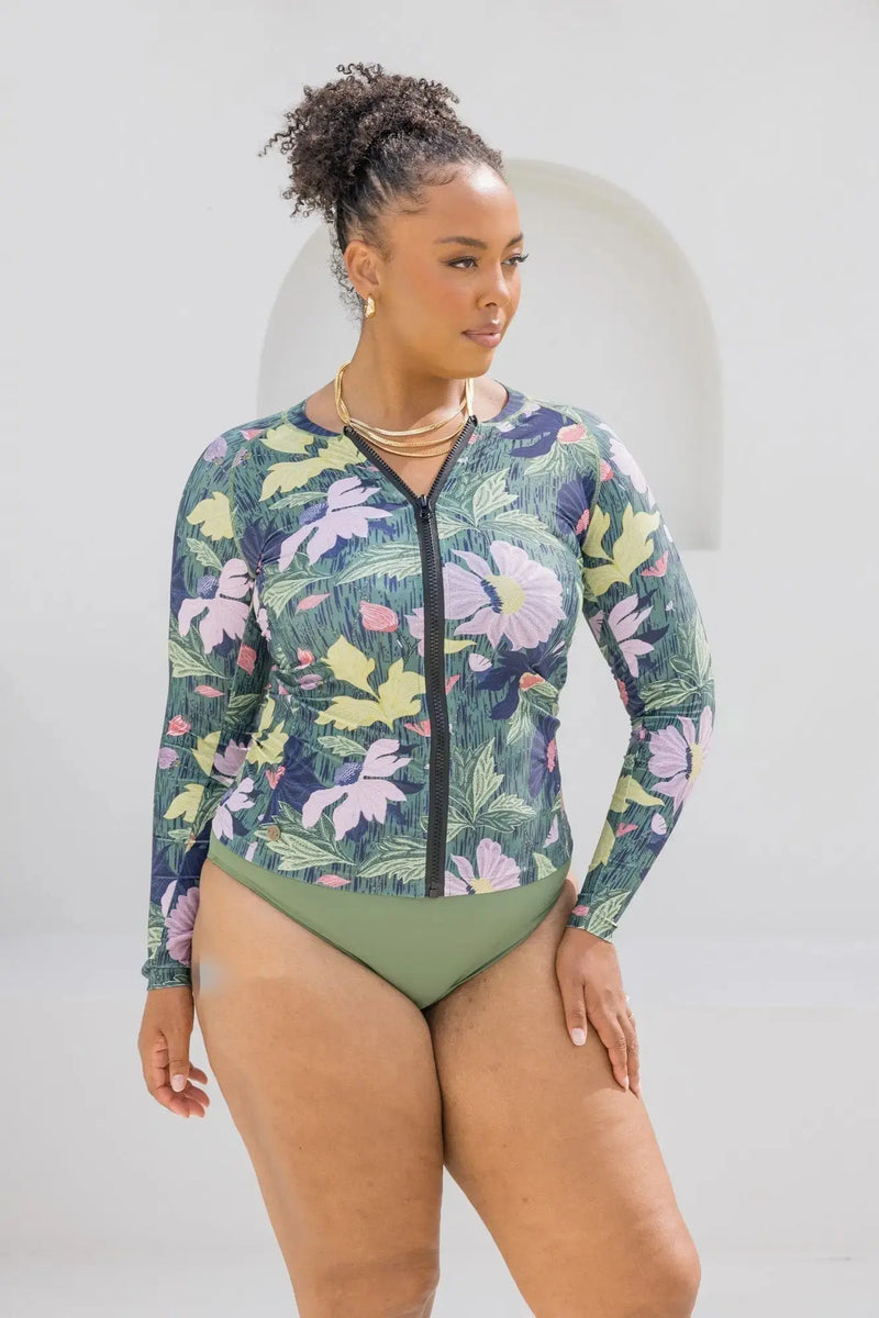Artisan Rainforest Rash Guard - Lilly and Lime US