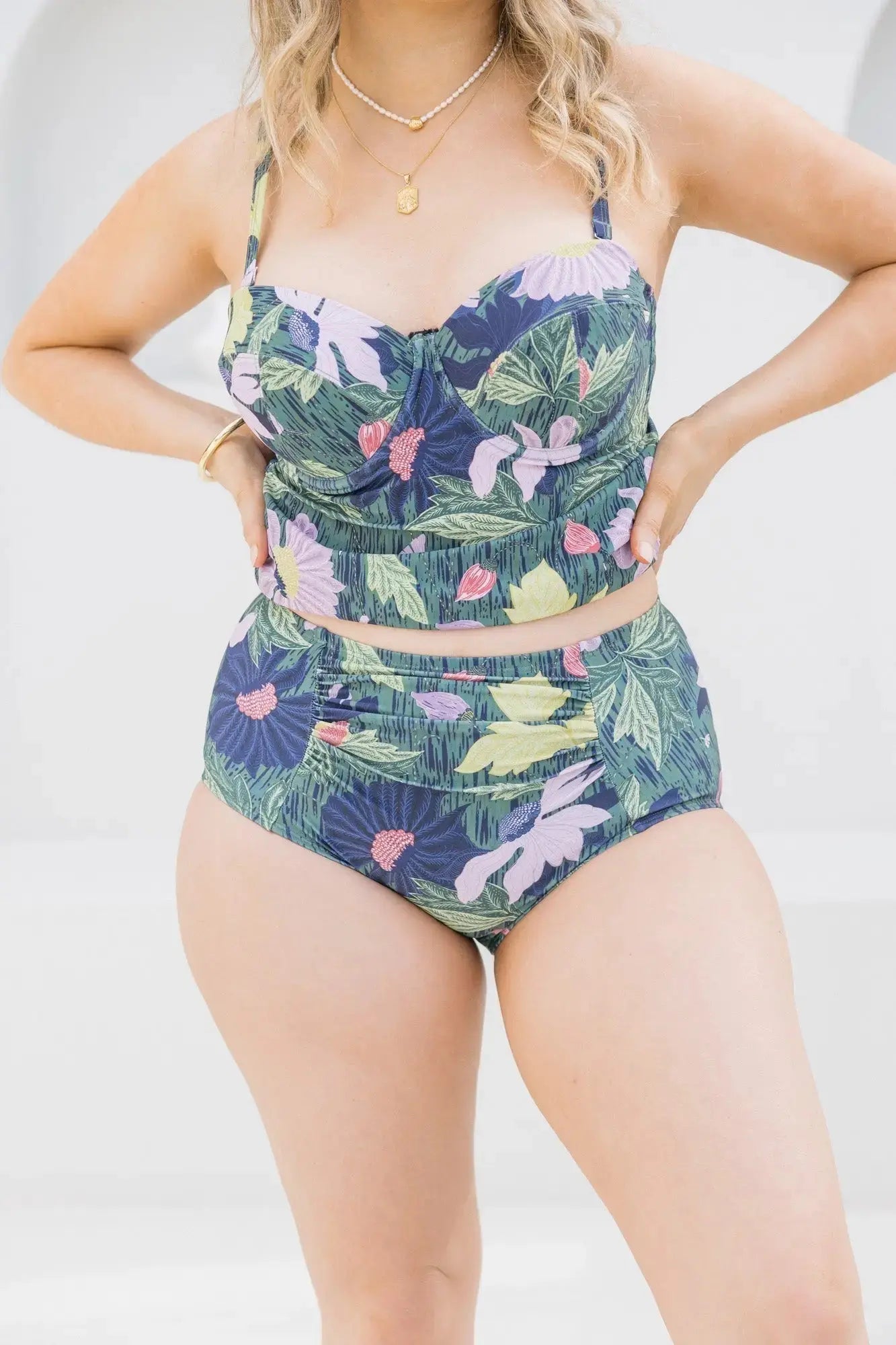Artisan Rainforest High Waisted Bottom - Lilly and Lime US