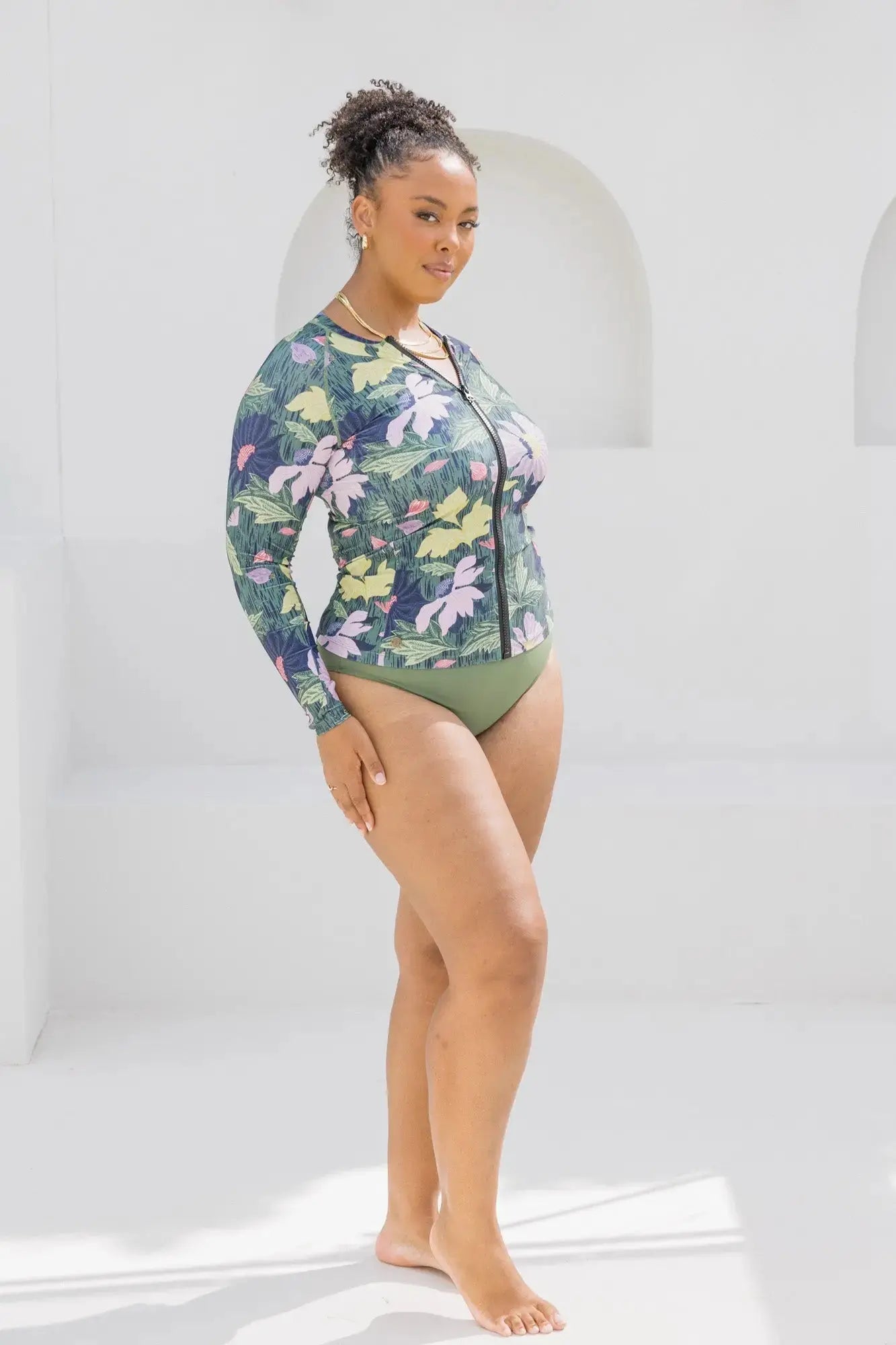 Artisan Rainforest Rash Guard - Lilly and Lime US