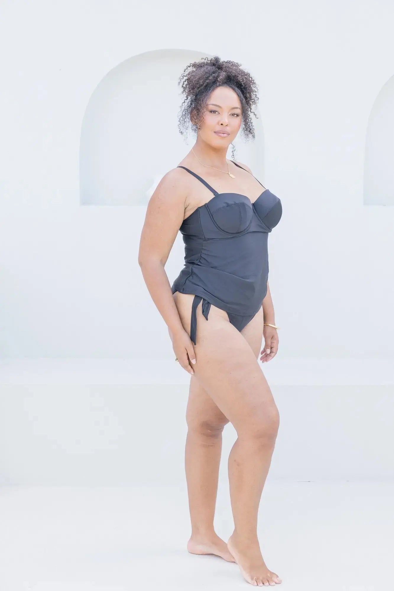 Black Tankini - Lilly and Lime US