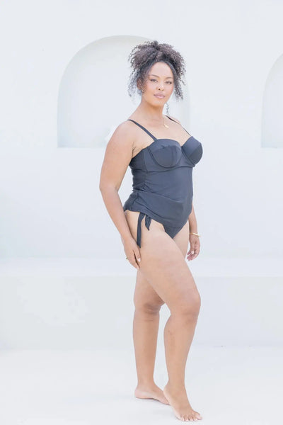 Black Tankini - Lilly and Lime US