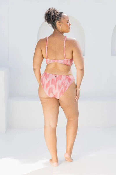 Ikat Dusk High Leg Bottom - Lilly and Lime US