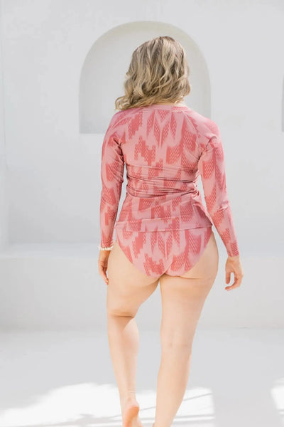 Ikat Dusk Rash Guard - Lilly and Lime US