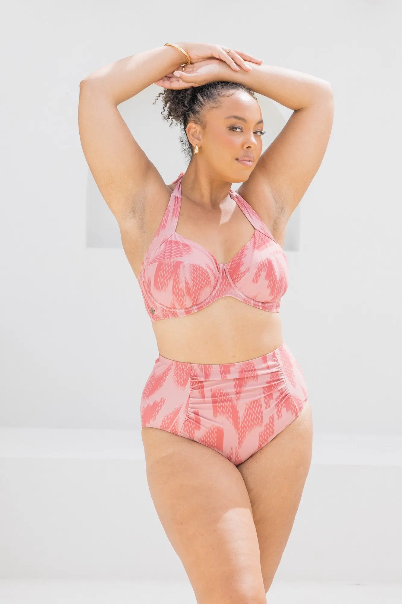 Ikat Dusk Underwire Halter Lilly & Lime US