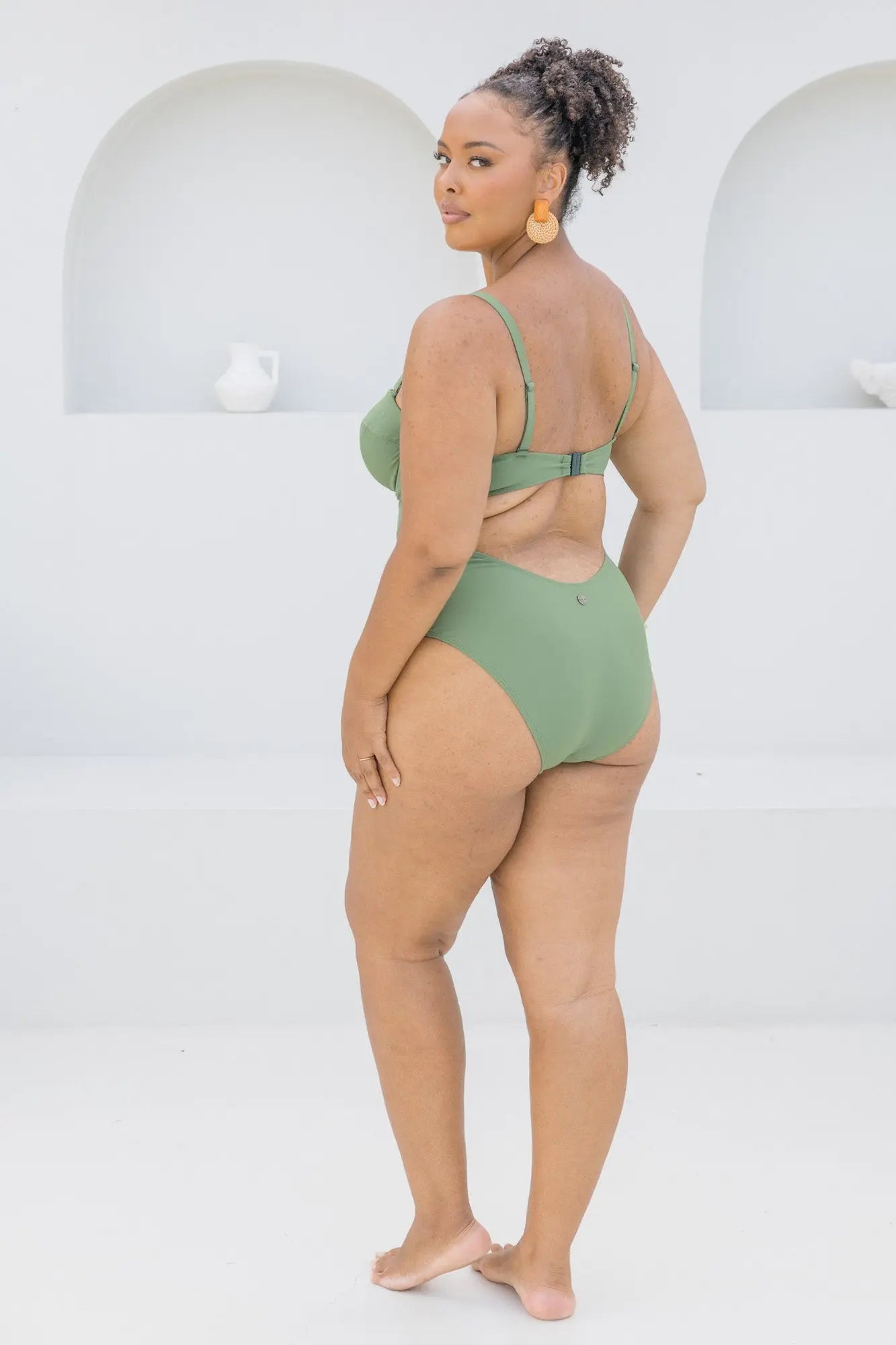 Olive Balconette One Piece - Lilly and Lime US