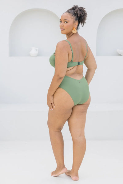 Olive Balconette One Piece - Lilly and Lime US