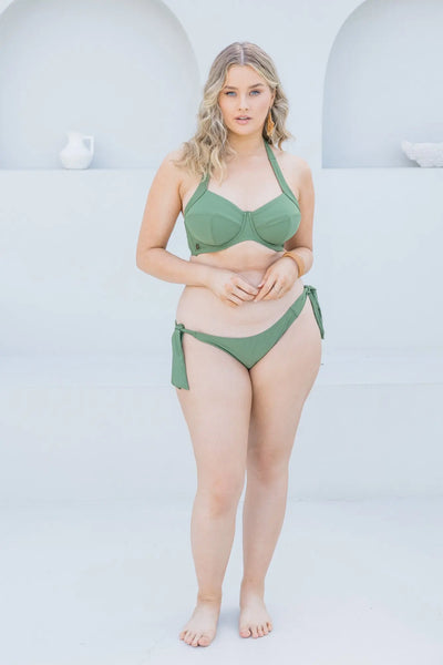 Olive Underwire Halter - Lilly and Lime US